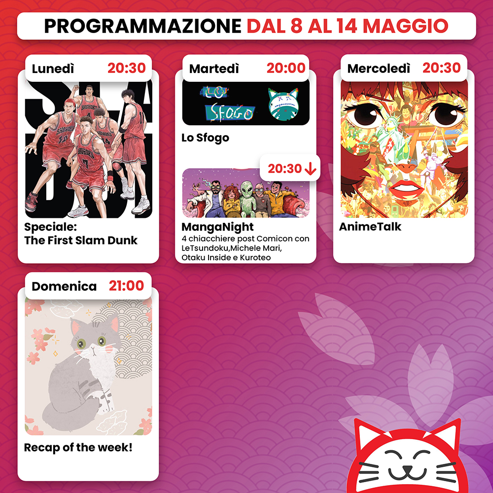 Calendario Twitch AC 8-14 MAG Calendario Twitch AC 8-14 MAG